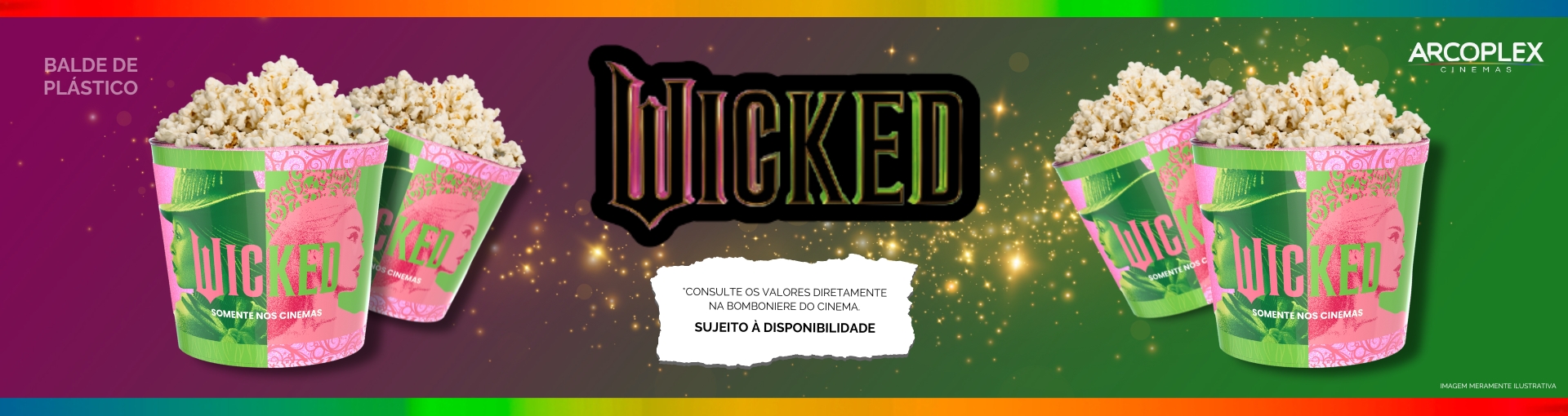 Promoção Wicked 